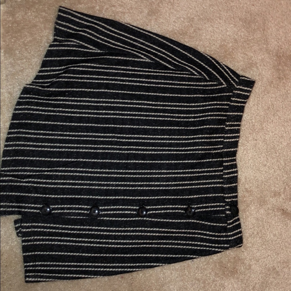 striped skirt